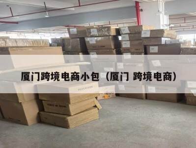 厦门跨境电商小包（厦门 跨境电商）