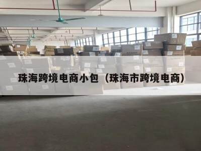 珠海跨境电商小包（珠海市跨境电商）