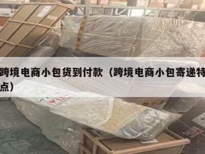 跨境电商小包货到付款（跨境电商小包寄递特点）