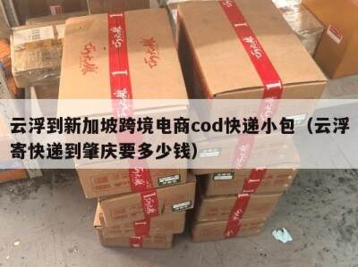 云浮到新加坡跨境电商cod快递小包（云浮寄快递到肇庆要多少钱）