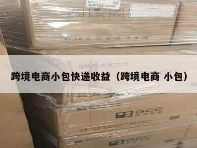跨境电商小包快递收益（跨境电商 小包）