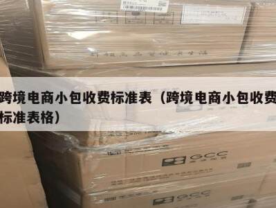 跨境电商小包收费标准表（跨境电商小包收费标准表格）
