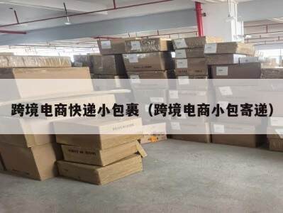 跨境电商快递小包裹（跨境电商小包寄递）