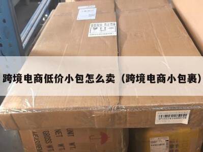 跨境电商低价小包怎么卖（跨境电商小包裹）