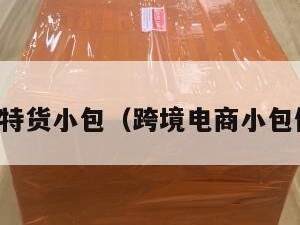 跨境电商特货小包（跨境电商小包做什么的）