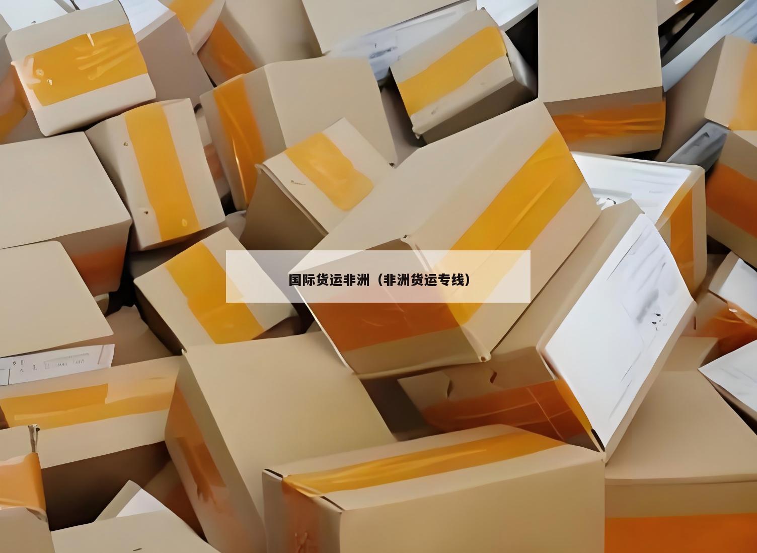 国际货运非洲（非洲货运专线）