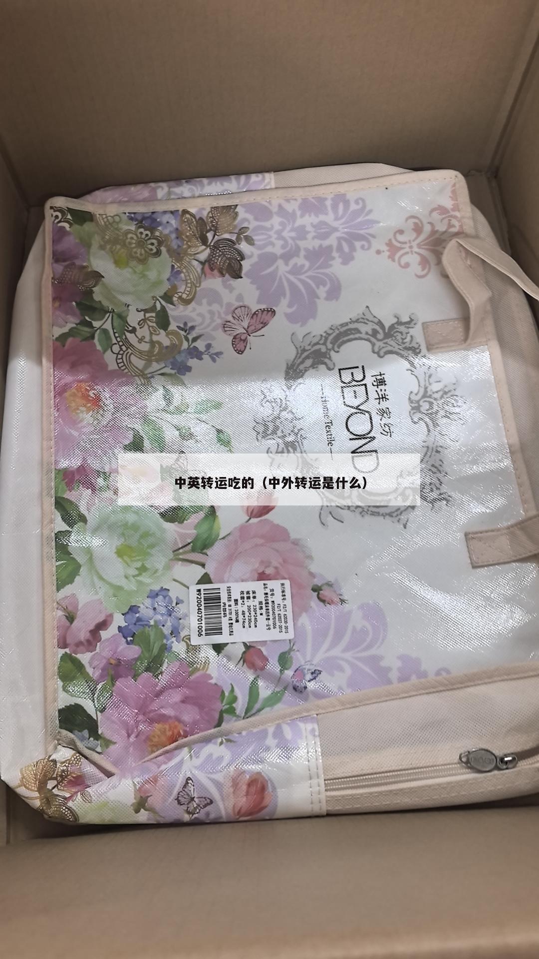 中英转运吃的（中外转运是什么）