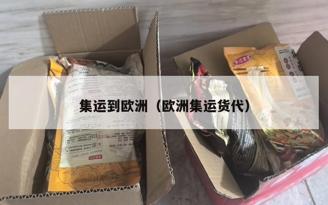 集运到欧洲（欧洲集运货代）