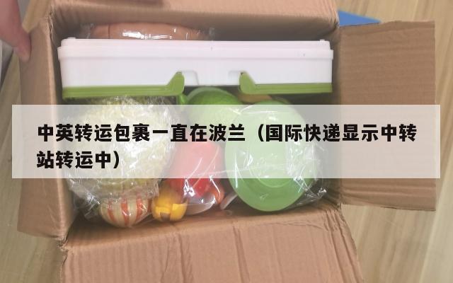中英转运包裹一直在波兰（国际快递显示中转站转运中）