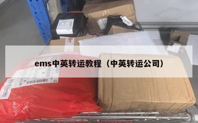 ems中英转运教程（中英转运公司）