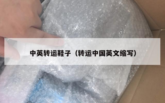 中英转运鞋子（转运中国英文缩写）