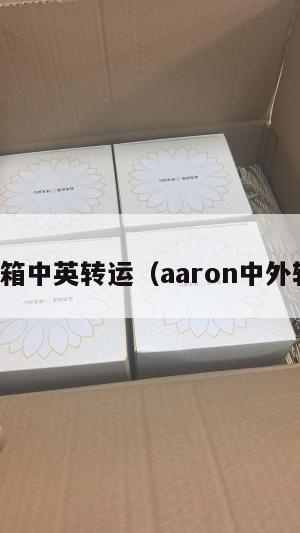 不拆箱中英转运（aaron中外转运）