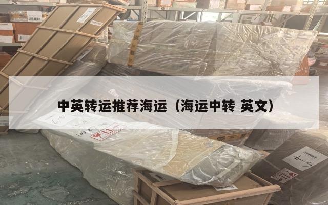 中英转运推荐海运（海运中转 英文）