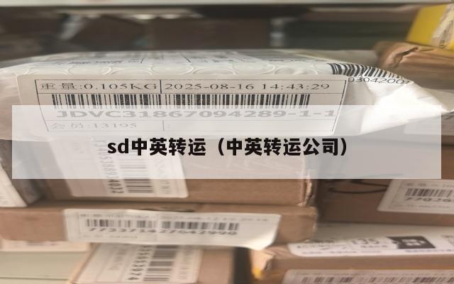 sd中英转运（中英转运公司）