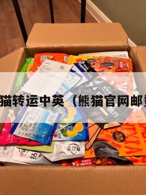 熊猫转运中英（熊猫官网邮费）