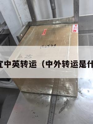 便宜中英转运（中外转运是什么）