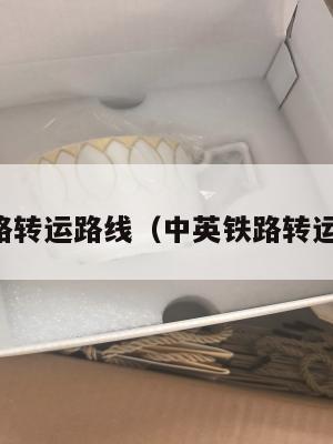 中英铁路转运路线（中英铁路转运路线图）