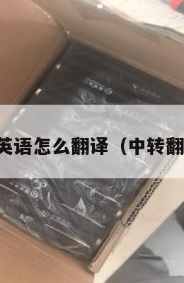 中转换英语怎么翻译（中转翻译英文）