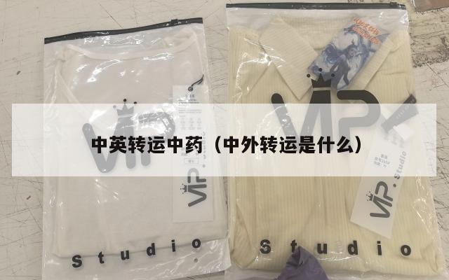 中英转运中药（中外转运是什么）