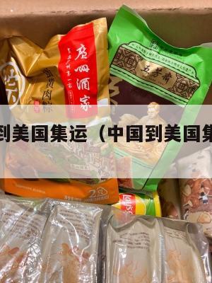 靠谱中国到美国集运（中国到美国集装箱运价）