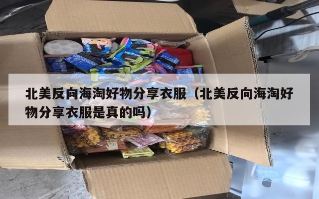 北美反向海淘好物分享衣服（北美反向海淘好物分享衣服是真的吗）