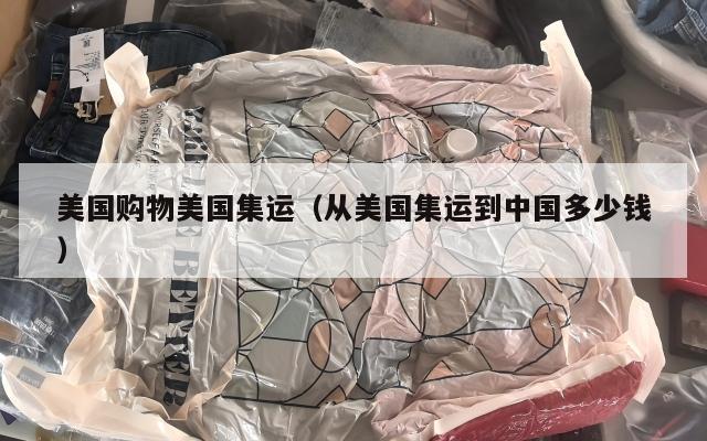 美国购物美国集运（从美国集运到中国多少钱）