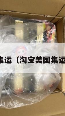 淘宝美国集运（淘宝美国集运怎么退货）