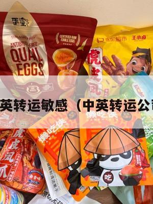 中英转运敏感（中英转运公司）