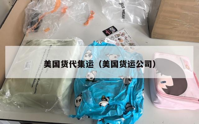 美国货代集运（美国货运公司）