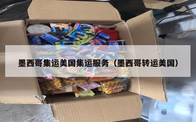 墨西哥集运美国集运服务（墨西哥转运美国）
