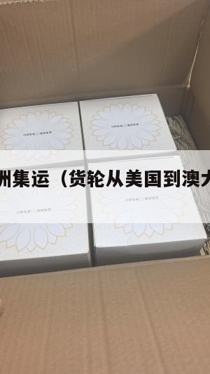 美国到澳洲集运（货轮从美国到澳大利亚要多久）