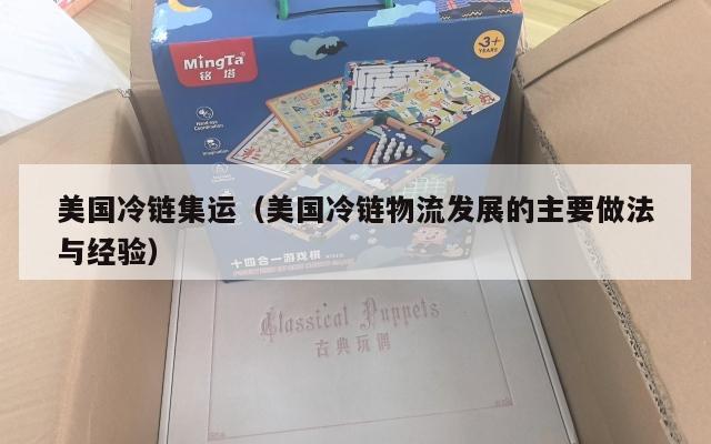 美国冷链集运（美国冷链物流发展的主要做法与经验）
