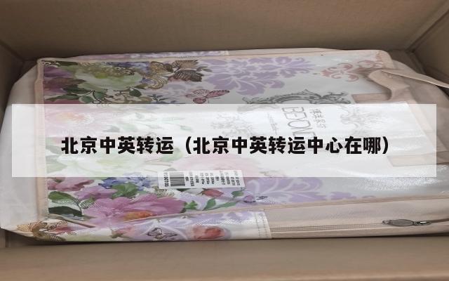 北京中英转运（北京中英转运中心在哪）