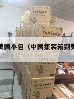 中国集运美国小包（中国集装箱到美国要多久）
