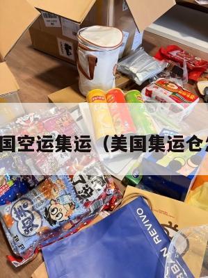 集运仓美国空运集运（美国集运仓怎么收费）