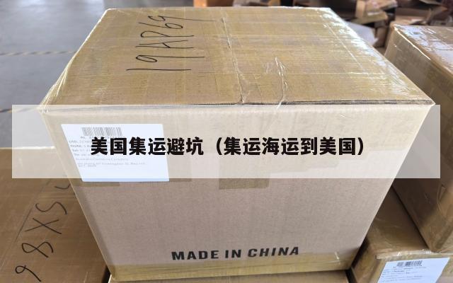美国集运避坑（集运海运到美国）