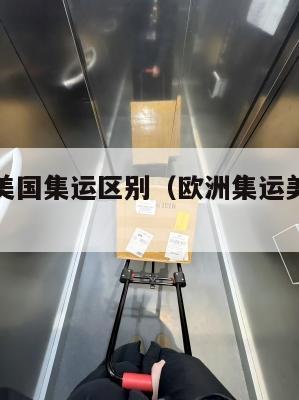 欧洲集运美国集运区别（欧洲集运美国集运区别是什么）