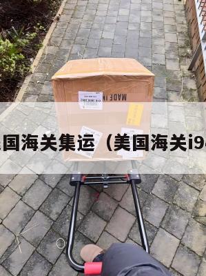 美国海关集运（美国海关i94）