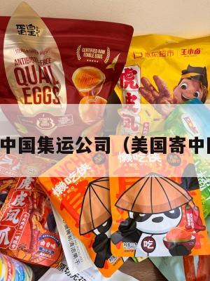 美国寄中国集运公司（美国寄中国物流）