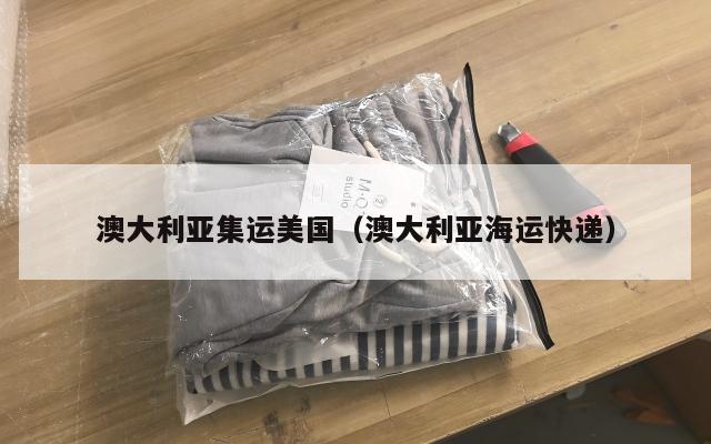 澳大利亚集运美国（澳大利亚海运快递）
