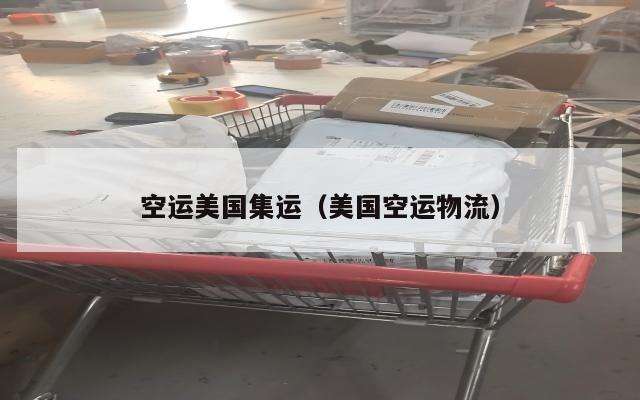 空运美国集运（美国空运物流）