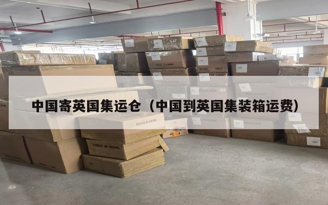 中国寄英国集运仓（中国到英国集装箱运费）