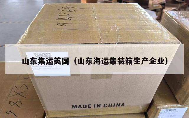 山东集运英国（山东海运集装箱生产企业）
