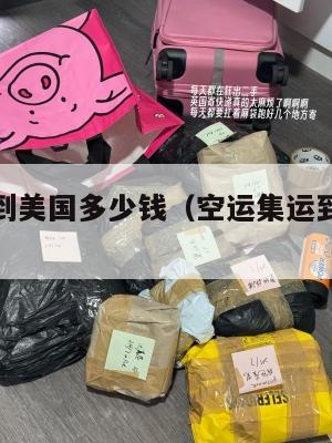 空运集运到美国多少钱（空运集运到美国多少钱一公斤）