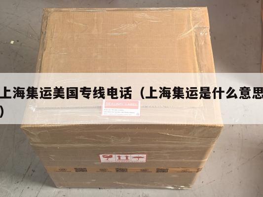 上海集运美国专线电话（上海集运是什么意思）