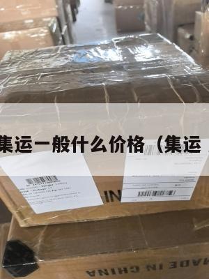 美国集运一般什么价格（集运 美国）