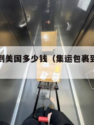 集运包裹到美国多少钱（集运包裹到美国多少钱邮费）