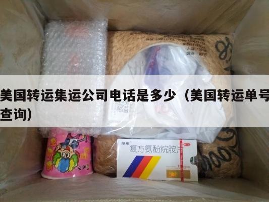 美国转运集运公司电话是多少（美国转运单号查询）