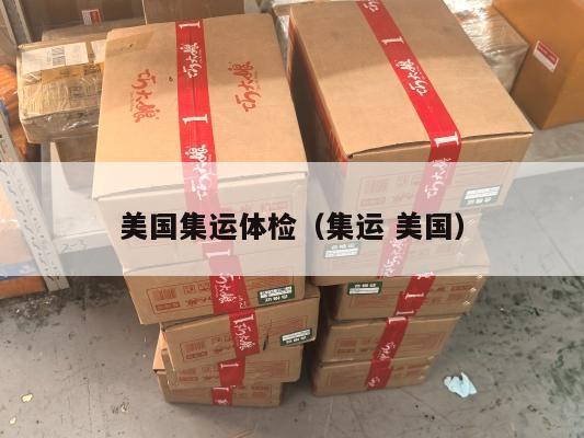 美国集运体检（集运 美国）