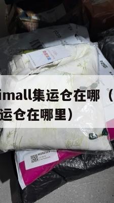 美国ezimall集运仓在哪（美国ezimall集运仓在哪里）